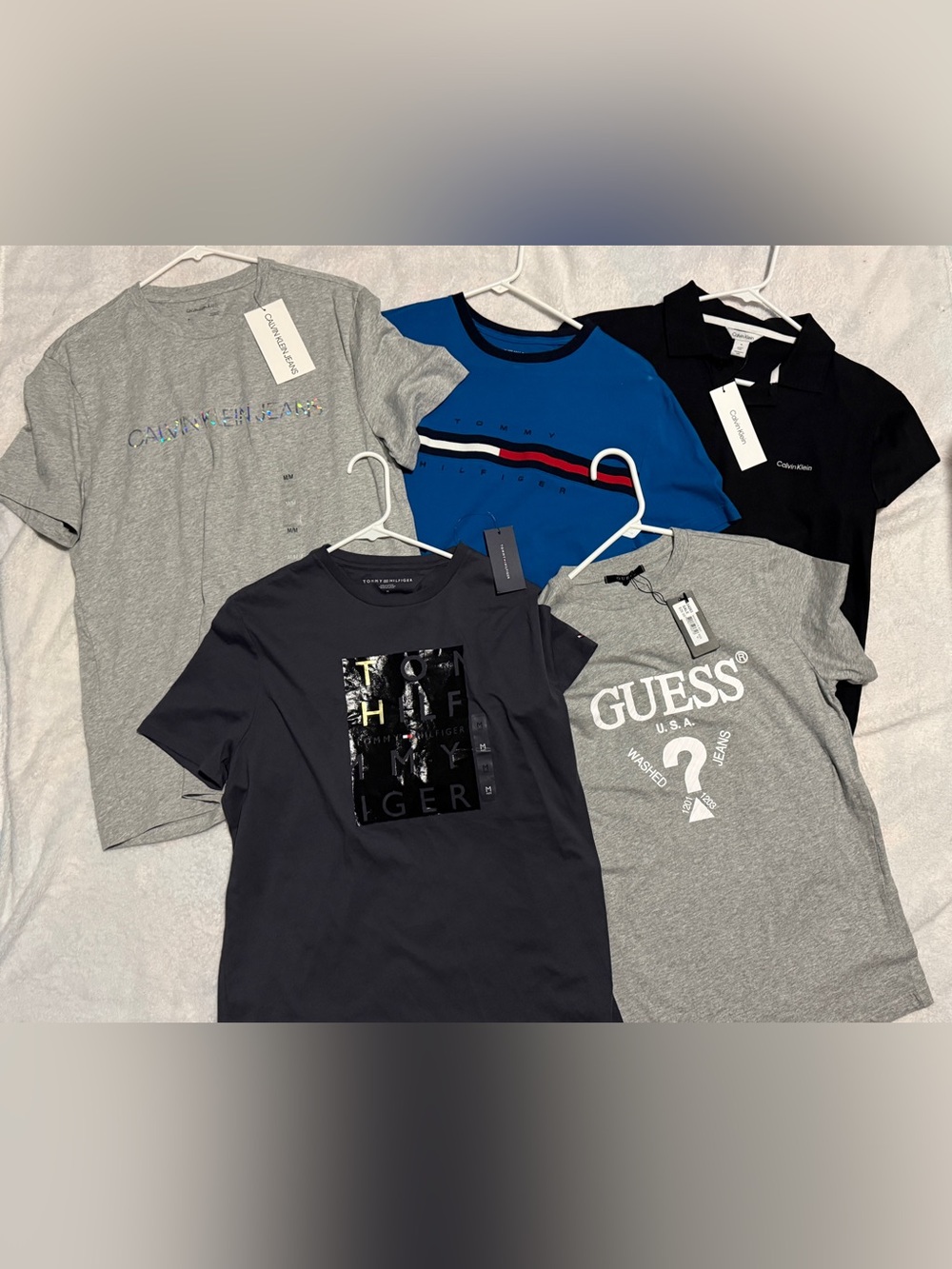Mixed Designer Men’s T-Shirts Bundle (Size Medium)